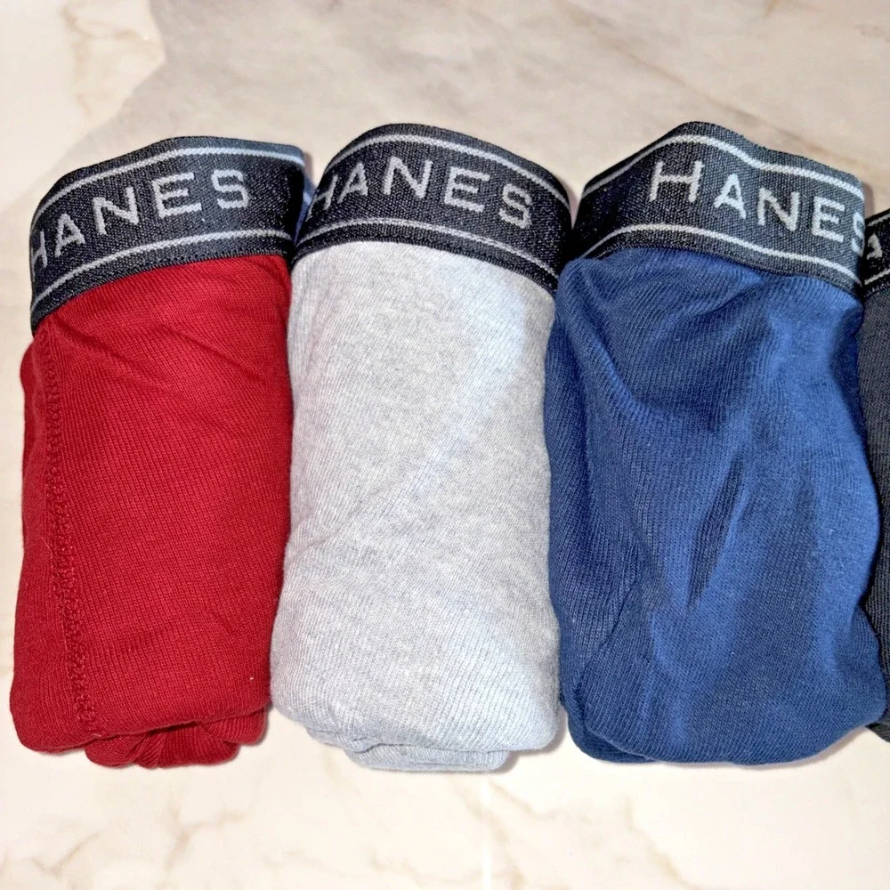 Hanes Tagless Boxer Briefs - Mens's Medium 32-34
